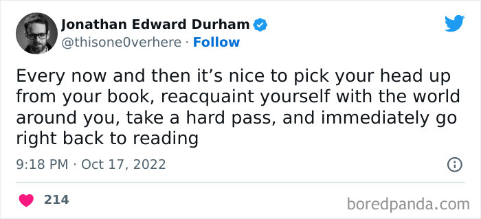 Nope. The Fictional World, It Appears, Is Infinitely More Appealing