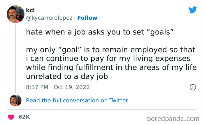 My Goal Is To Not Work Here