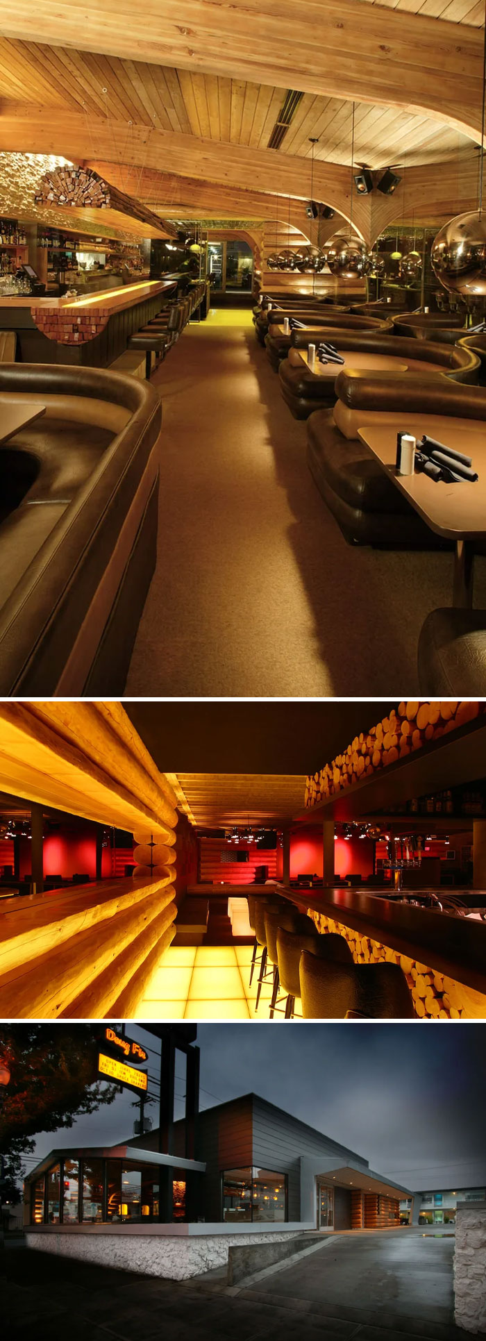 Doug Fir, A Log Cabin-Inspired Bar, Restaurant, And Music Venue In Portland, Oregon By Skylab Architecture