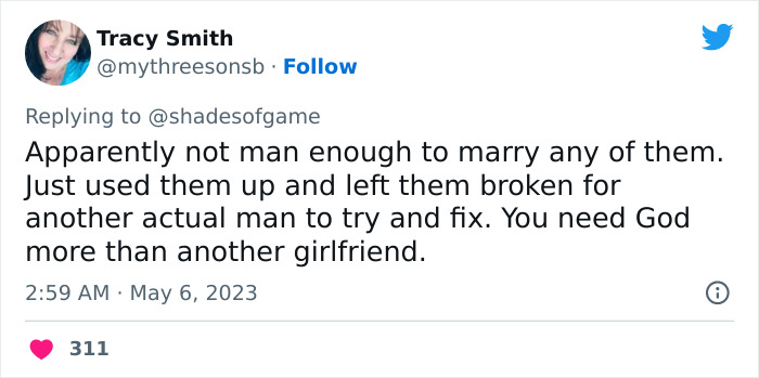 “Too Much Mileage And Baggage When They’re Older”: 40-Year-Old’s Viral Tweet Urging People To Date Women Under 24 Backfires “Too Much Mileage And Baggage When They’re Older”: 40-Year-Old’s Viral Tweet Urging People To Date Women Under 24 Backfires