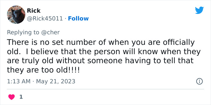 Cher Celebrates Her 77th Birthday, Shares A Pensive Post About Aging On Twitter