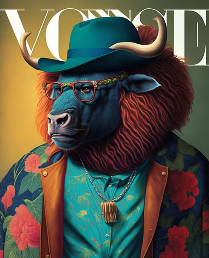 Artist Used AI To Put Animals On Magazine Covers And Here Are 9 Of The Images