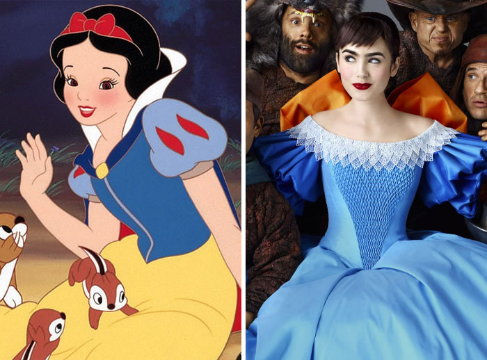 Lily Collins As Snow White