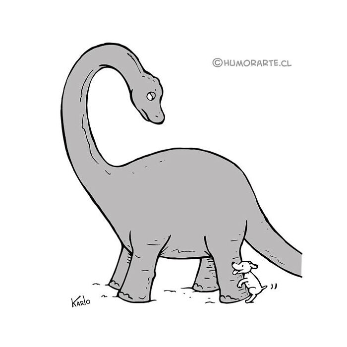 This Artist Continues To Make Humorous Comics Without Using A Single Word, And Here Are His 30 Newest Ones