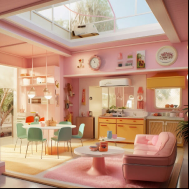 1964 Barbie New Dreamhouse Reimagined In Malibu West In 2023