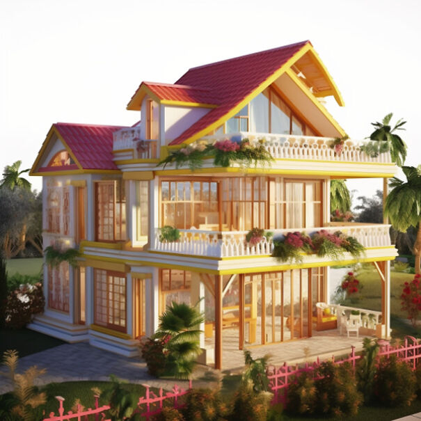 1979 Barbie Dream House Reimagined In Malibu Colony Road In 2023