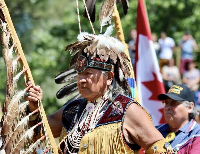 Entrance By The Leader Of The Six Nations