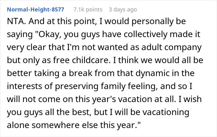 Family Tries Guilt-Tripping A Guy Into Babysitting His 3 Nephews On Vacation, He Refuses And Drama Ensues