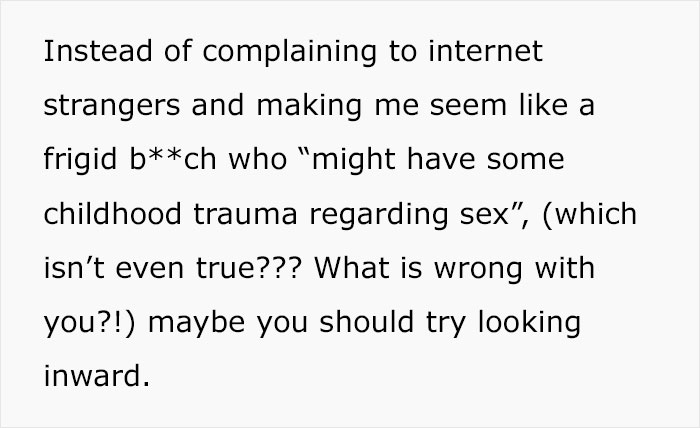 Woman Lists All The Reasons She Doesn't Want To Have Sex With Her Husband After She Catches Him Complaining, And Every Man Needs To Read This