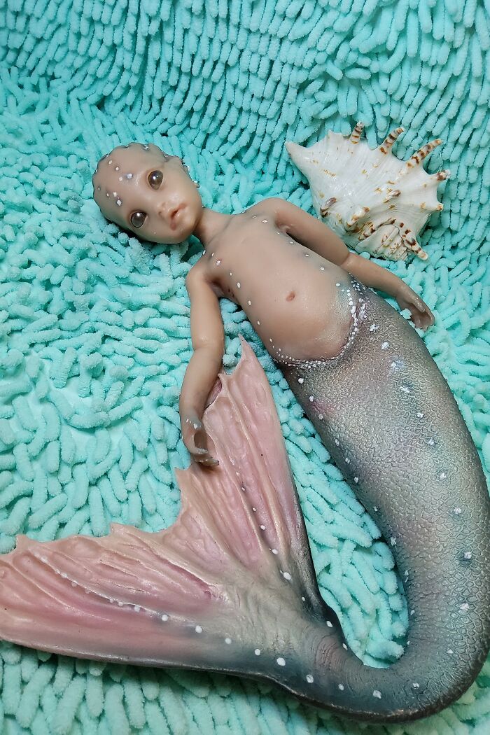 I Made These Unique Mermaid Dolls (9 Pics)