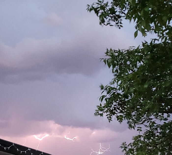 Burst Shots In A Lightning Storm