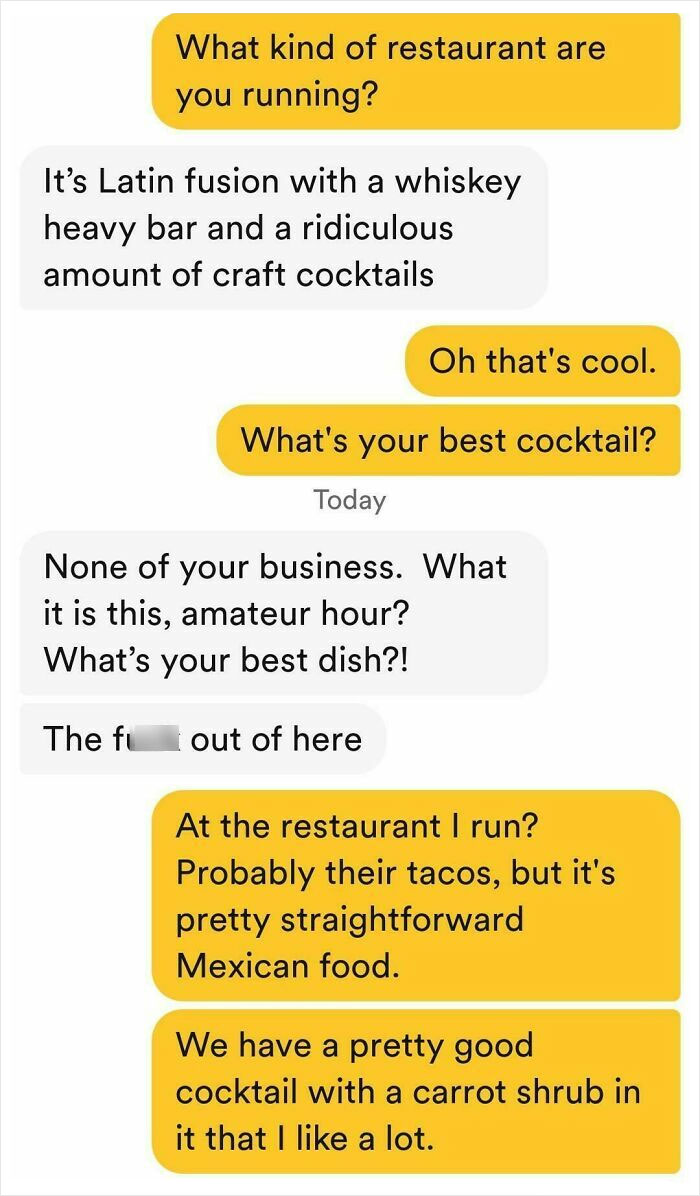 She Doesn't Seem Very Pleasant