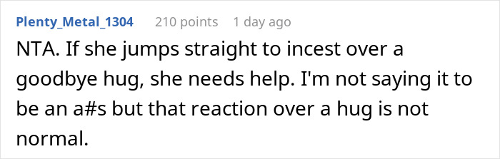 "Am I The Jerk For Hugging My Brother In Front Of My Wife, Despite Knowing That Makes My Wife Uncomfortable?"
