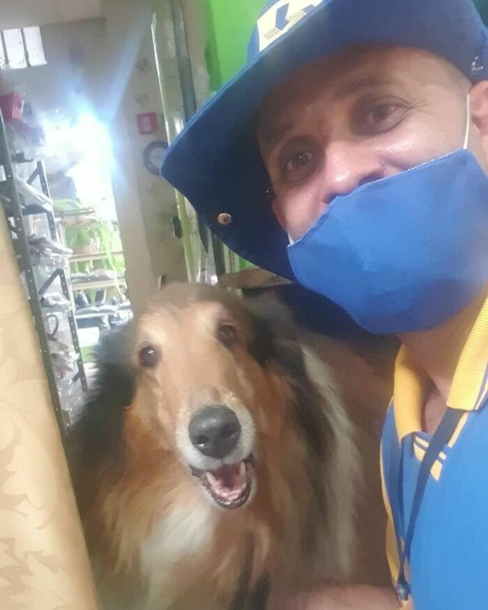 Meet The Brazilian Postman Who Conquers The Friendship Of Dogs And Cats Wherever He Goes (40 New Pics)