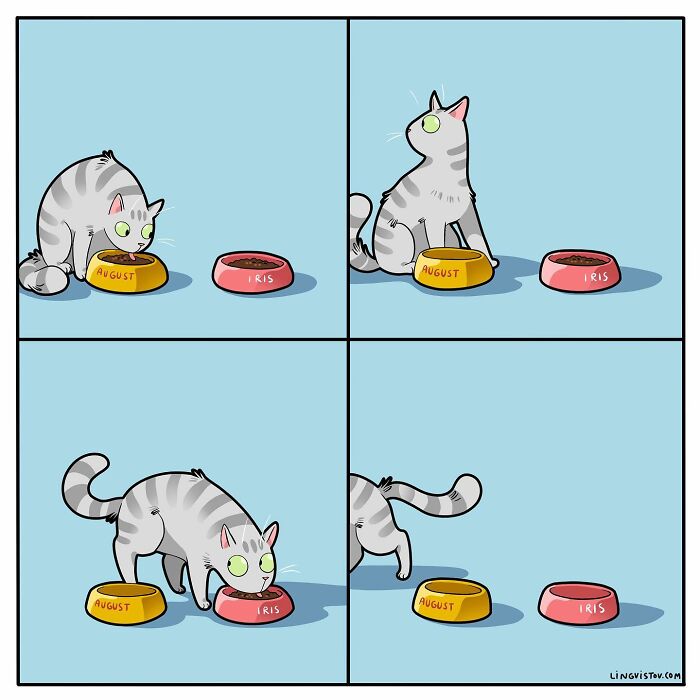 The Daily Realities Of Living With A Cat, Perfectly Captured By This Artist (40 New Pics)