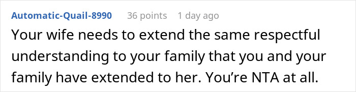 "Am I The Jerk For Hugging My Brother In Front Of My Wife, Despite Knowing That Makes My Wife Uncomfortable?"