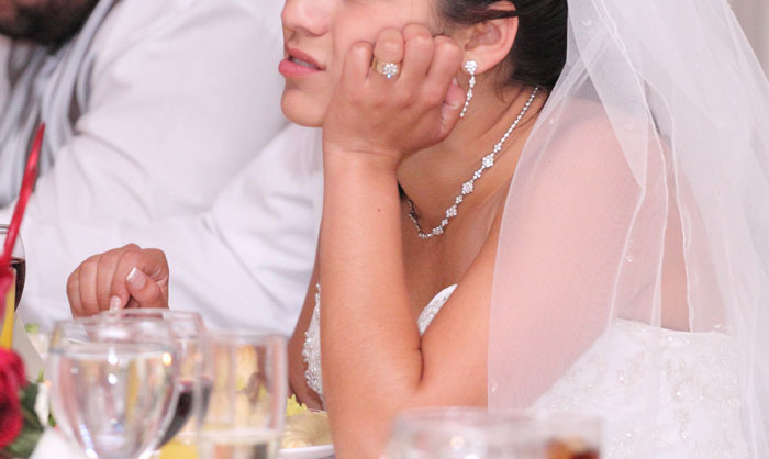 Random Hotel Guest Knits Shawl In The Lobby, A Bride Enters And Demands It As A Wedding Present
