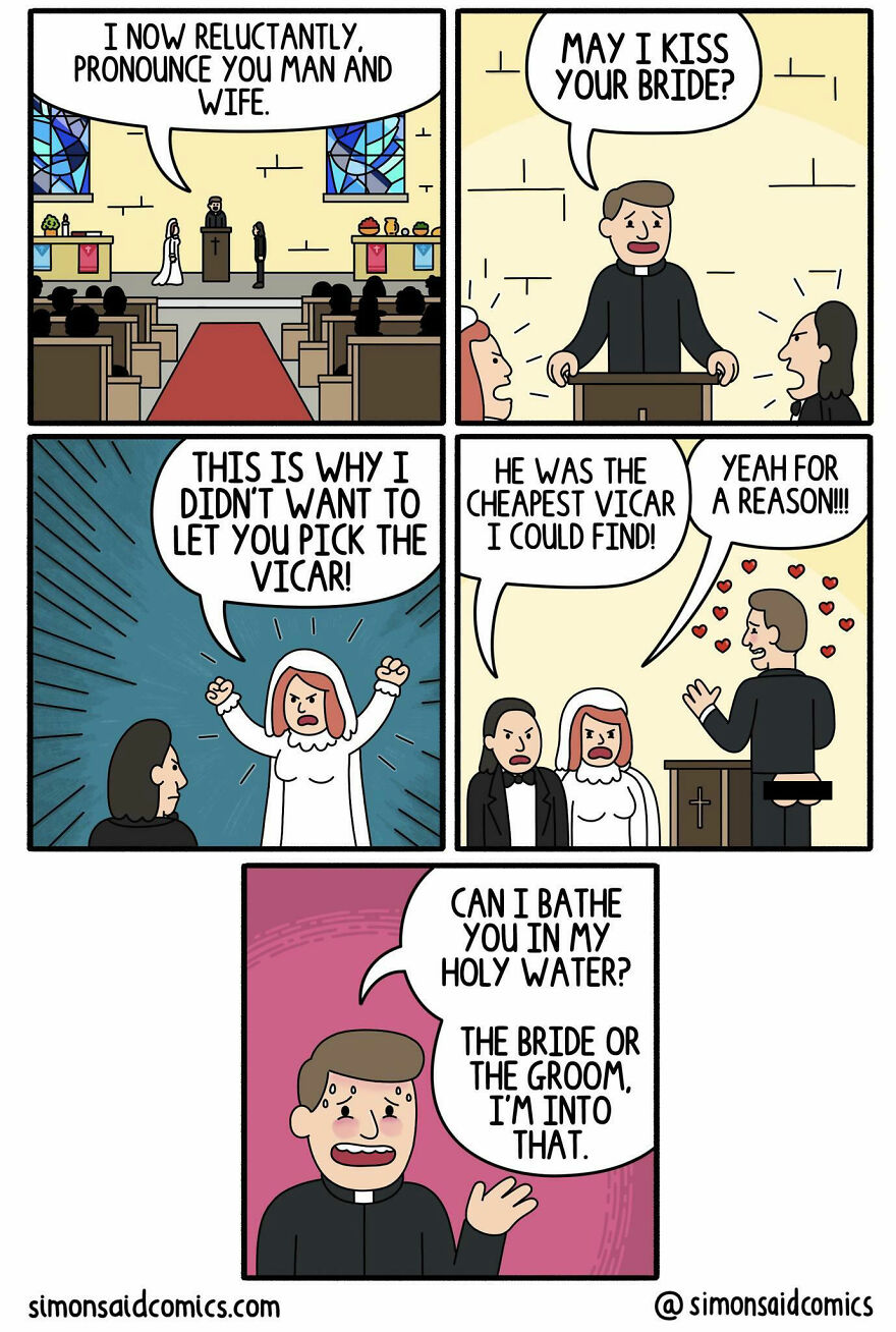 30 Humourous Comics That I Hope Will Tickle Your Funny Bone By Simon Johnson