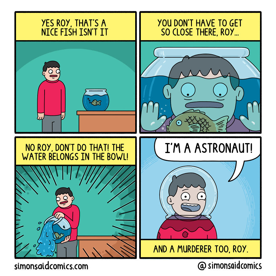 30 Humourous Comics That I Hope Will Tickle Your Funny Bone By Simon Johnson