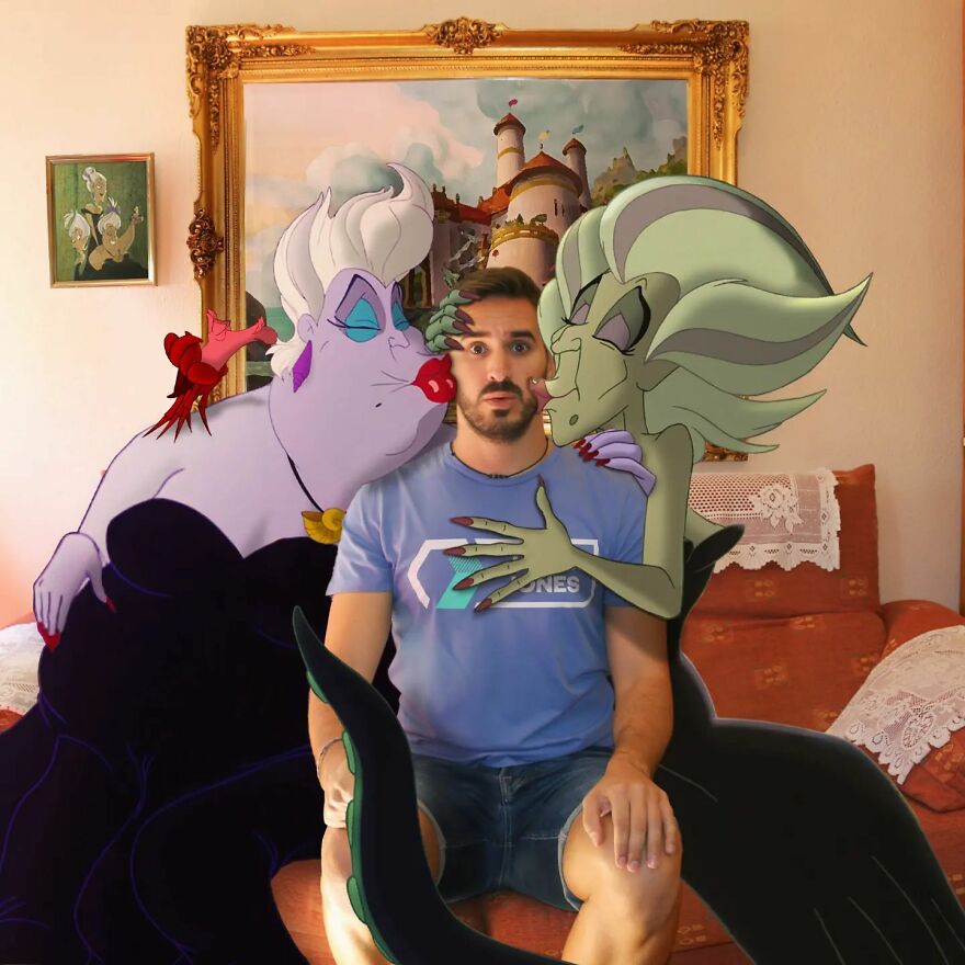 This Guy Continues To Put Our Favorite Animated Characters In His Pictures (21 New Pics)