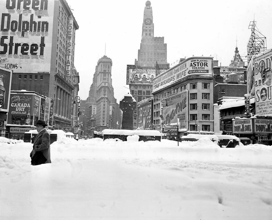 Times Square, Dec. 27, 1947.