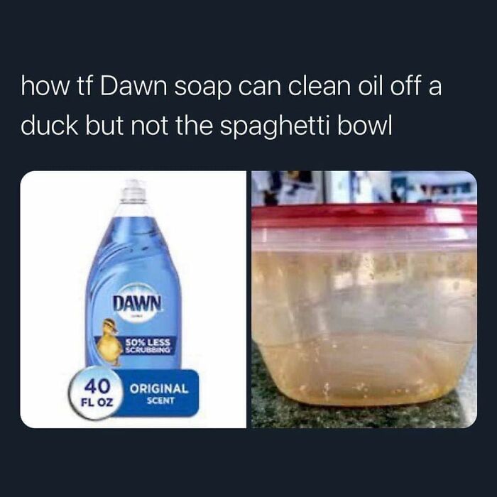 11th Commandment: Thou Shall Not Clean Tupperware Once Red Sauce Touches