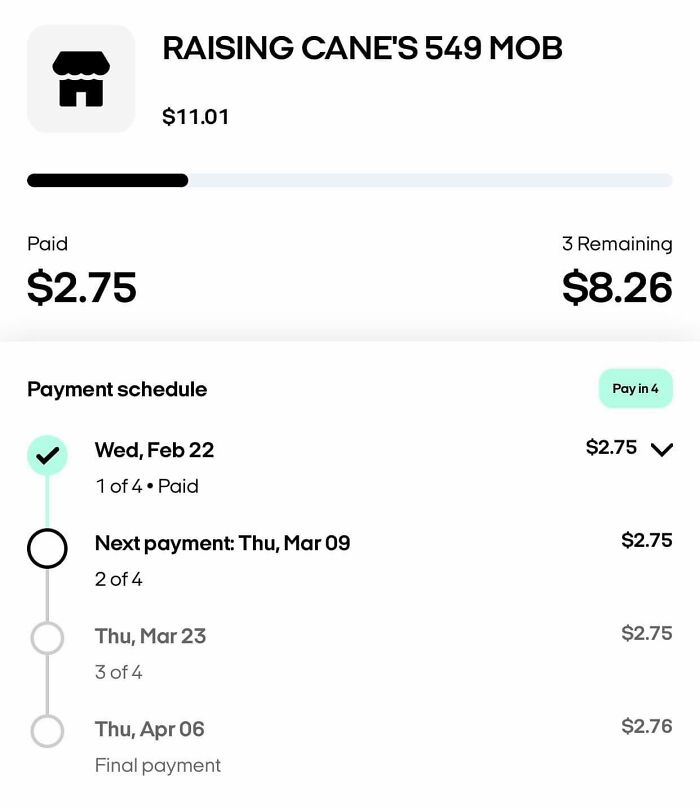 Made My 1st Payment On A $8.26 Meal From February. God Is Good. 🙏🏼🙏🏼🙏🏼 — Feeling Proud