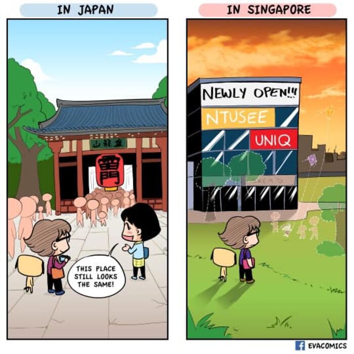 A Cartoonist Creates Cool Comics That Show Japan Is A Country Like No Other (New Pics)