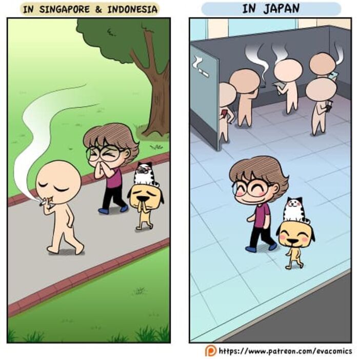 A Cartoonist Creates Cool Comics That Show Japan Is A Country Like No Other (New Pics)