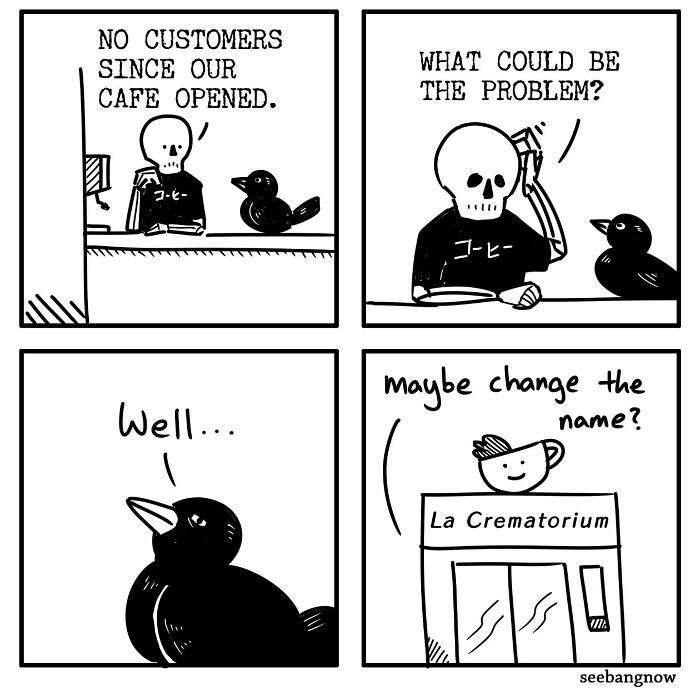 New Dark Comics With Funny Twists By Xibang (30 Pics)