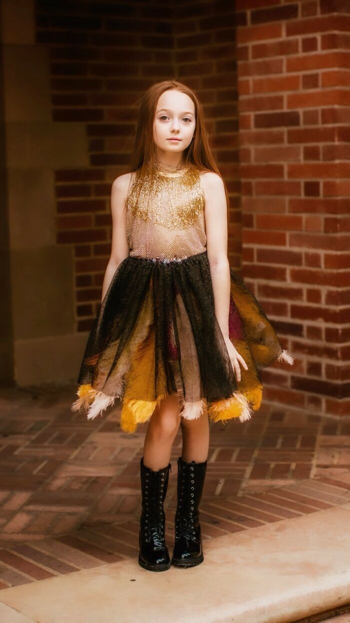 This 7-Year-Old Boy Is A Sewing Prodigy And Claims To Be The Reincarnation Of Gucci Himself