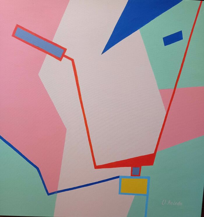 I Create Abstract Paintings, And Here Are 7 Of My Recent Works