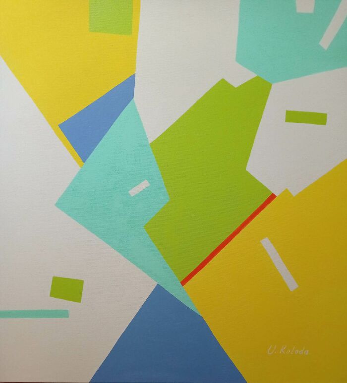 I Create Abstract Paintings, And Here Are 7 Of My Recent Works