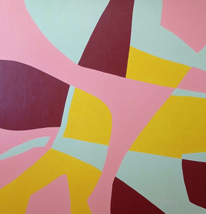 I Create Abstract Paintings, And Here Are 7 Of My Recent Works