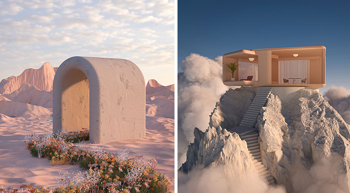 My 20 New Calming 3D Landscapes Designed To Inspire Tranquility, Stillness, And A Meditative State