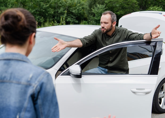 Person Decided To Block A Car For Exactly 17 Minutes And 20 Seconds To Get Revenge, They Drive Off And Regret It Dearly