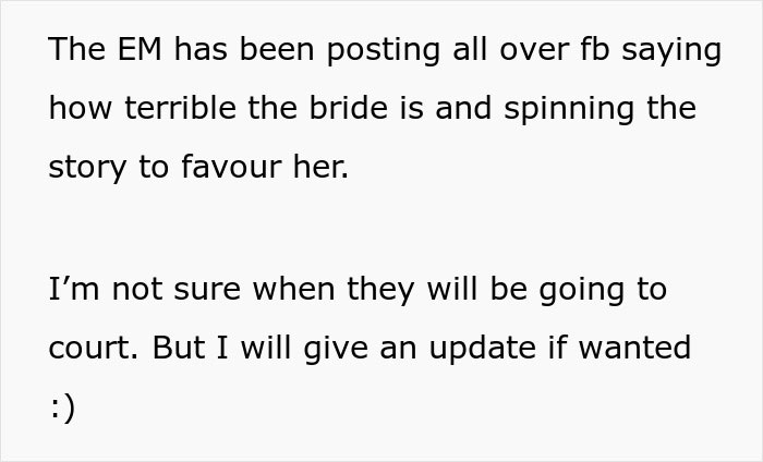 "It's Not My Problem Your Wedding Isn't Kid Friendly": Bride And Groom Take Parents To Court After Their Kids Ruin Their Wedding
