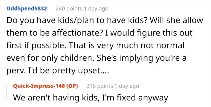 "Am I The Jerk For Hugging My Brother In Front Of My Wife, Despite Knowing That Makes My Wife Uncomfortable?"