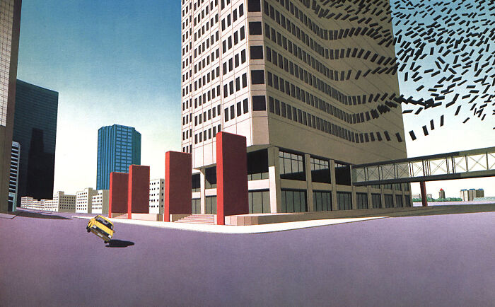 Meet Guy Billout's Brilliantly Ironic Illustrations That Transform The Ordinary Into The Extraordinary (New Pics)