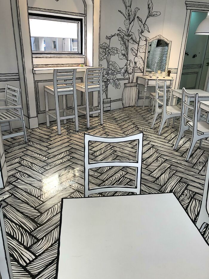This 2D Café We Visited In Seoul