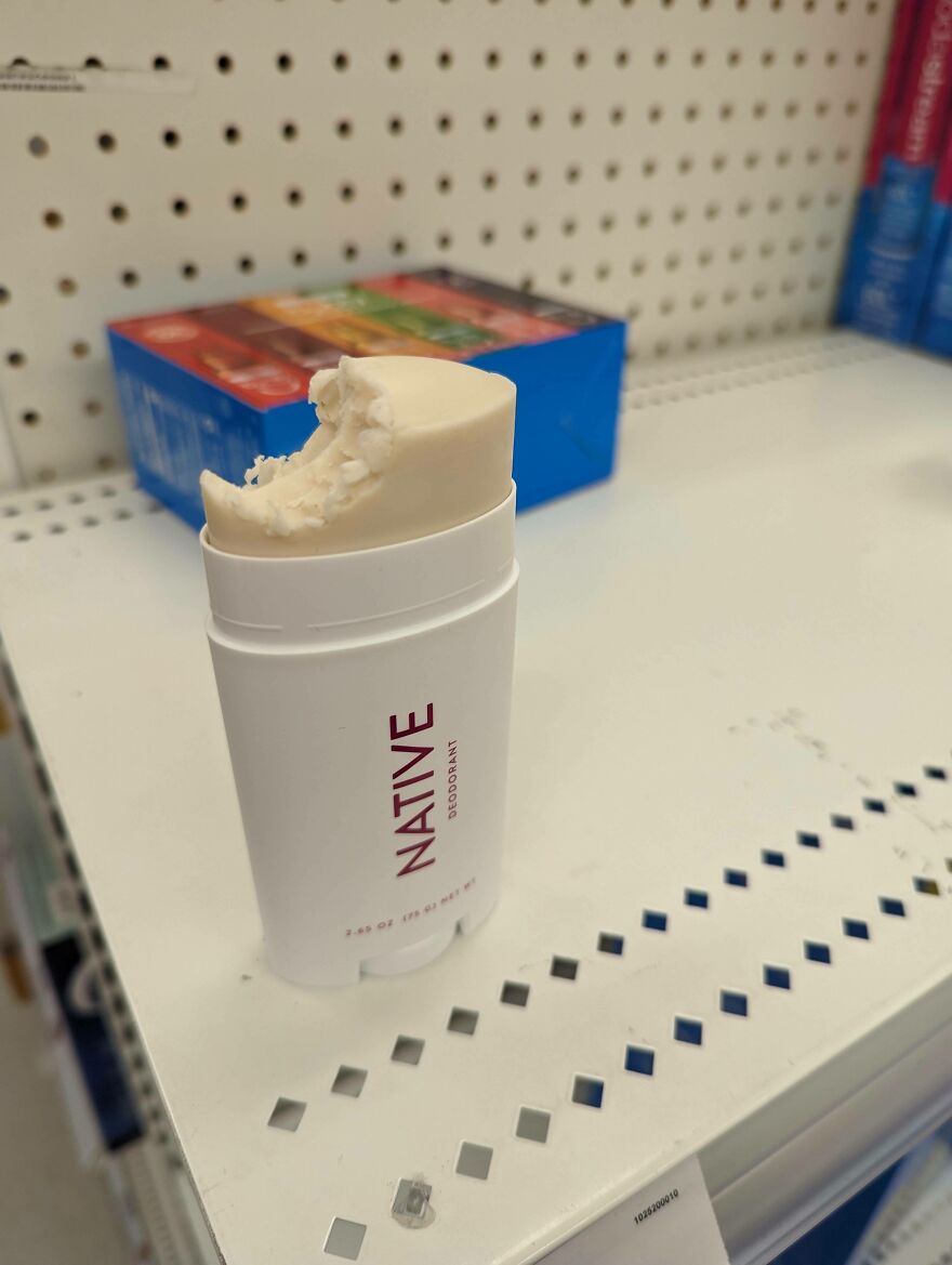 Someone At Target Tried The Forbidden Push Pop! Someone At Target Tried The Forbidden Push Pop!
