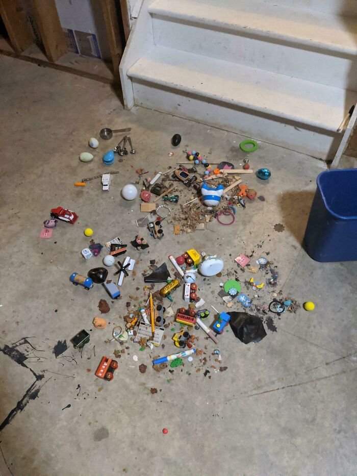 All The S**t My Son Has Put Down The Air Conditioning Vent In The Last 6 Years