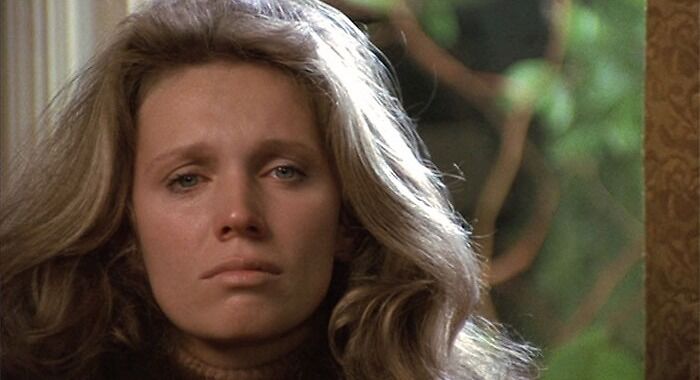 Karen Black looking sad 