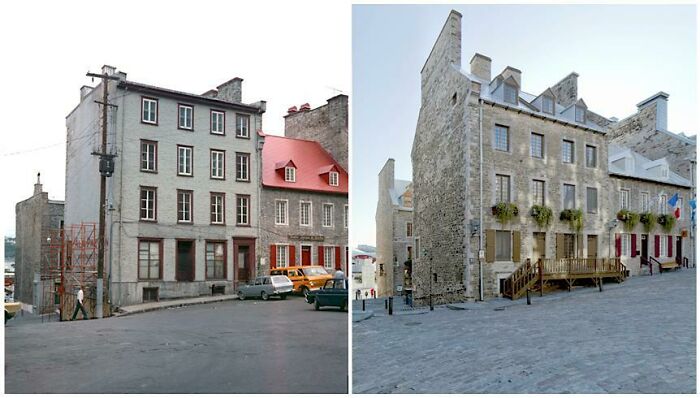 A 17th Century Building In Québec Restored To Its Original Look