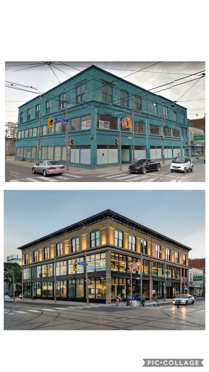 345 Queen East Street, Toronto, Canada. Built In 1907 And Restored In 2017