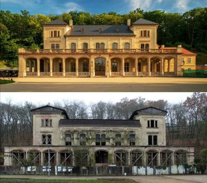 The Šlechtovka Restaurant In Prague, Czechia