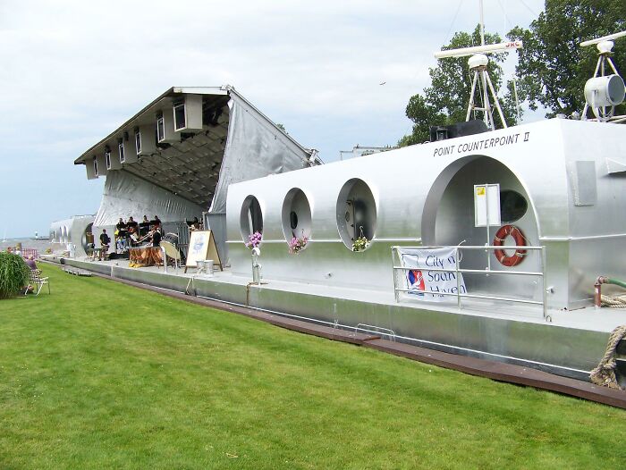 Point Counterpoint II, A Floating Concert Hall Designed By Renowned Architect Louis Kahn For The American Wind Symphony Orchestra, Has Found A Permanent Home In Philadelphia, Saving It From Scrap