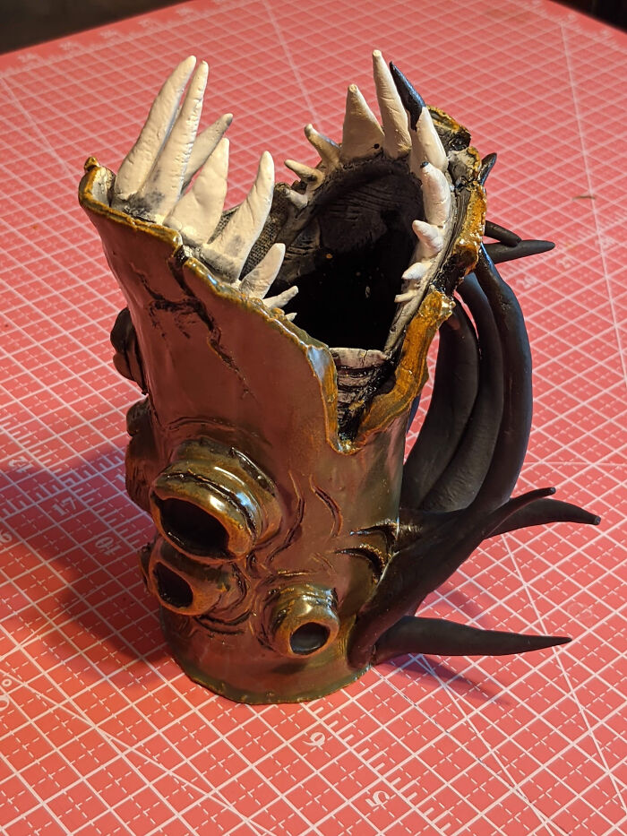 [OC] Nothing Says Mother's Day Like A 16 Yo's Hand Made Mug