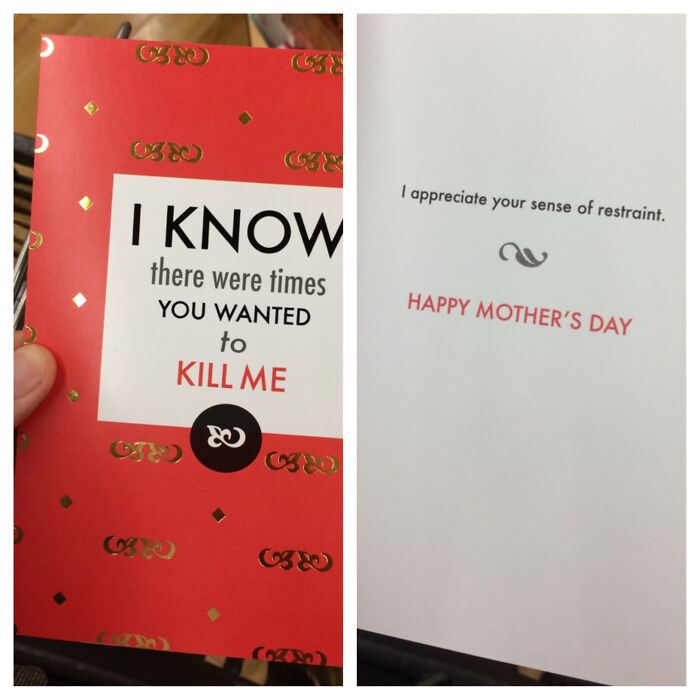 Looking For A Mother's Day Card For My Biological Mother Who Gave Me Up For Adoption - Is This Too Dark?