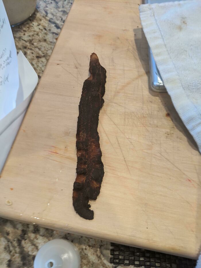 The Kids Are Making Mother's Day Breakfast. I Mentioned That Mom Likes Her Bacon Crispy